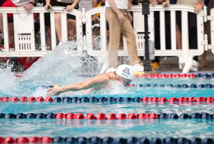 Arizona swim, Tate Bahti